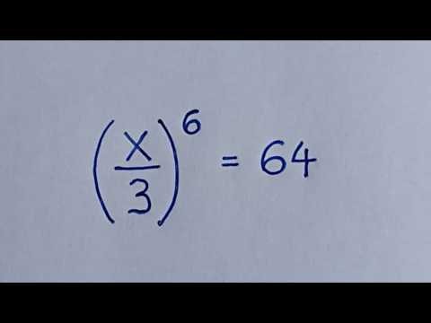 How to solve for X in this math problem ?