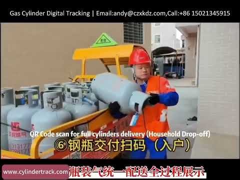 How to realize full-chain closed-loop management of gas cylinders by barcoding technology?
