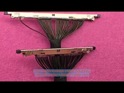 Micro-Coaxial Cable Assemblies IPEX 20454-130T fine-pitch coax cable India supplier HVAC Sensor Cabl