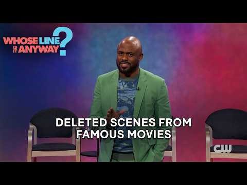 Deleted Scenes from Famous Movies Compilation | Whose Line is it Anyway?