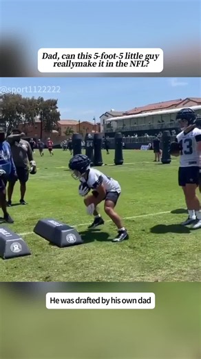 He Was Drafted By His Own Dad — Deuce Vaughn NFL Moment