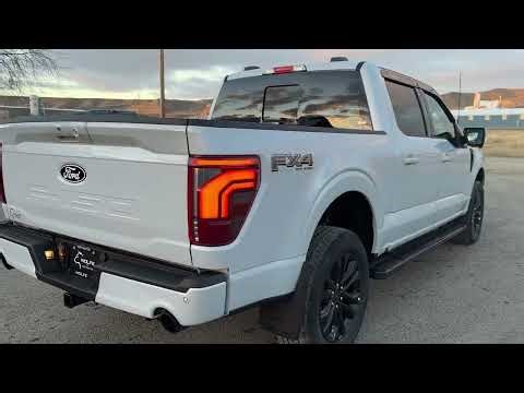 White 2025 Ford F-150 LARIAT Wolfe Fort Benton | Stock Number: TFC50527