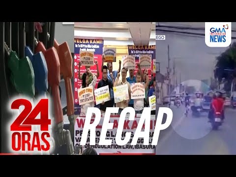 24 Oras: (Part 1) Round 3 ng mega oil price hike; Walang oil crisis — Palasyo; atbp.