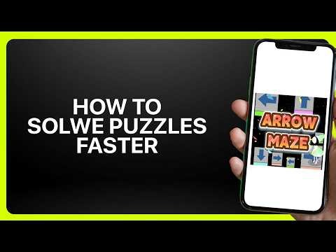 How To Solve Puzzles Faster in Arrow Maze! Tutorial