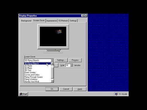 Windows 95 - Screen Saver [IBM PC] (1996) Microsoft Corporation