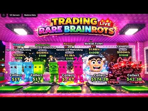 Admin Abuse + taco tuesday & Trading Live In (Steal A Brainrot) #stealabrainrot #roblox #livestream