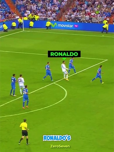 Only Ronaldo Can Score A Goal Like This...