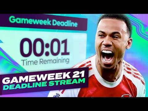 FPL DEADLINE STREAM GAMEWEEK 21 🔥 | Fantasy Premier League Tips 2025/26