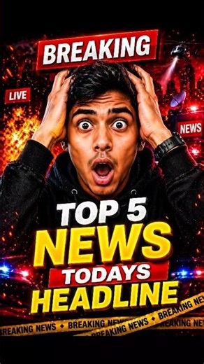 Top 5 Breaking News You Can’t Ignore Today 🚨😳