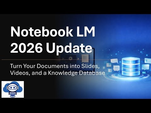 NotebookLM 2026 Update: Turn Your Documents into Slides, Videos, and a Knowledge Database
