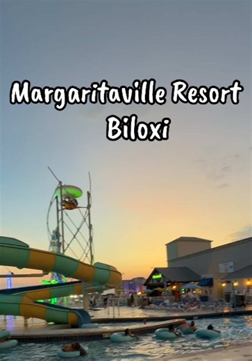 Margaritaville Resort Biloxi Beach great family fun🏖️ waterpark, amusement park, arcade, lazy river, waterslides #tiktokgorisingstarsl2 #margaritaville #biloxi #gulfcoast #traveltok