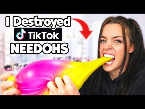 I DESTROYED Every Viral TikTok NEEDOH *Needoh Haul Included 