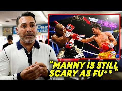 Oscar Dela Hoya BREAKSDOWN How Scary GOOD Manny Pacquiao Is Vs Floyd Mayweather!