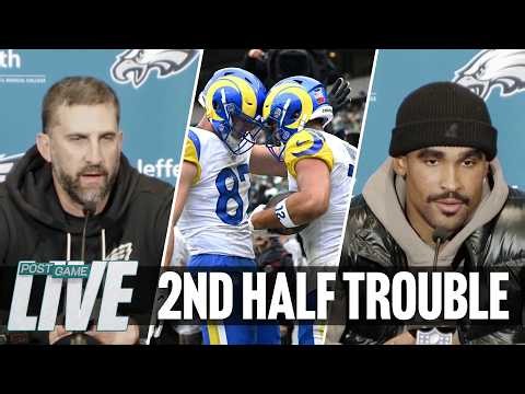 Nick Sirianni & Jalen Hurts Eagles-Rams Week 4 instant reaction | Eagles Postgame Live