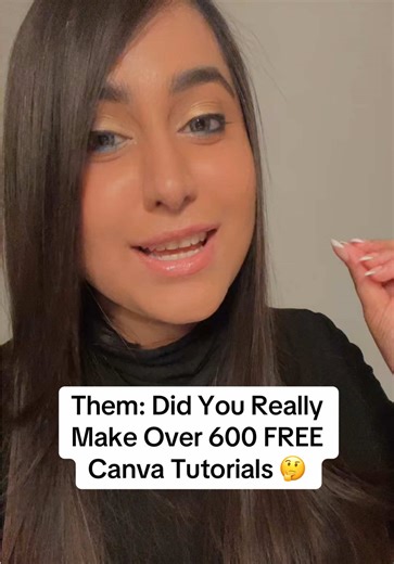 Yes I Made Over 600 FREE Canva Tutorials For You! ❤️ #canvaforbeginners #canvatutorial #canvaforbusiness #canvaforsmallbusinesses