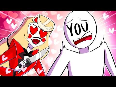 YOU Have a YANDERE Charlie Morningstar! in Hazbin Hotel VRChat