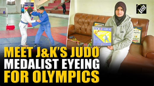 Meet Aysha Hassan, six-time national judo medalist from Ganderbal with Olympic Dreams #AyshaHassan #Ganderbal #Judo #RisingStar #OlympicsDream #YoungAthlete #SportsAchievement #NationalMedalist #Inspiration #Discipline | Asian News International (ANI)