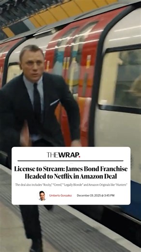 Four #007 movies starring two different James Bonds will be available on Netflix in the U.S., France, Germany, Italy and Latin America beginning Jan. 15 for three months. Find out more: https://bit.ly/4qhaYk2 | TheWrap