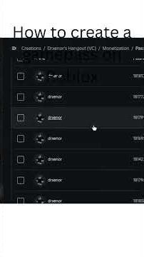 How to create a gamepass on Roblox!