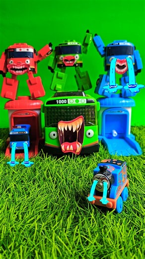 Satisfying & Review Tayo the Little Bus Set Toys, Tayo Police, Rogi Robot Scary & Thomas Mug #toys