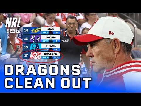 Dragons announce mass changes after historic low | NRL on Nine
