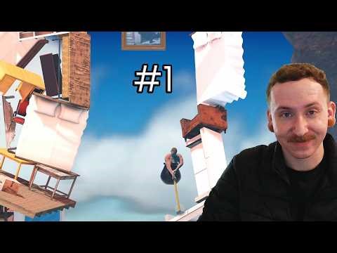 Getting Over it #1 CameronsGaming19 playthrough