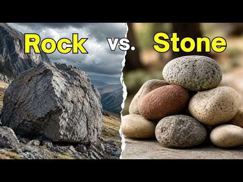Are Rocks and Stones Actually Different?