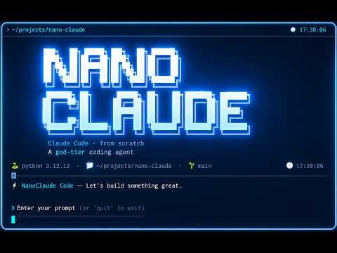 let's build claude code from scratch