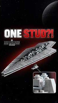 LEGO Made the Millennium Falcon ONE STUD?!