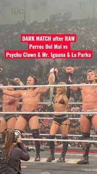 Los Perros Del Mal vs Psycho Clown & Mr. Iguana & La Parka after RAW 10/19/26 #wwe #raw #soto619