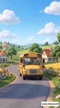 The Wheels on the Bus 🚌 | Fun Nursery Rhymes for Kids | Wheels Go Round and Round | Kids Songs