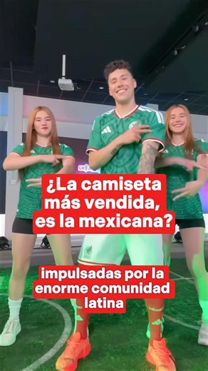 La camiseta de #aMexico es la más vendida de #Adidas, superando a #Argentina, #Alemania y #España.
