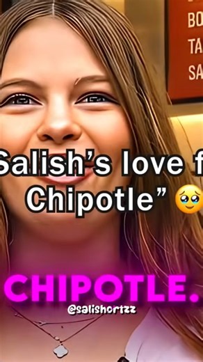Salish's Love for Chipotle 😭🙏 #usa #salishmatter