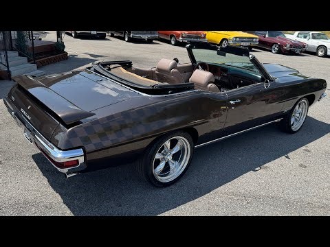 Test Drive 1972 Pontiac Lemans Convertible $32,900 Maple Motors #3509