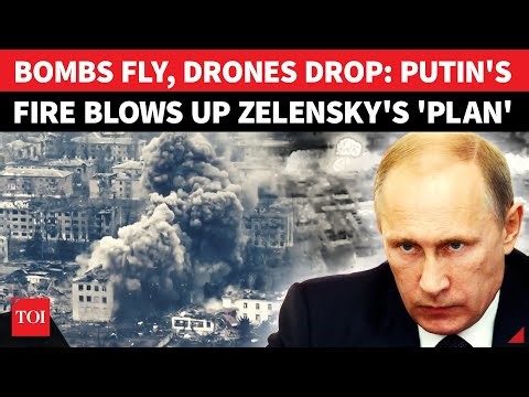 Putin's Bombs SHATTER Ukraine As Zelensky Floats 20-Point Peace Plan, Ruthless Russian Strikes