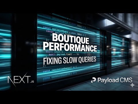 LIVE Coding session Performance Refactoring: Making My Next.js eCommerce Site Boutique-Fast ⚡