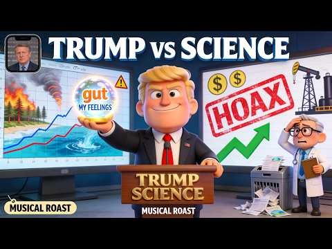 Trump vs Science: Hilarious New Song Roasts His ‘Gut‑Feeling’ Climate & Vaccine ‘Facts’