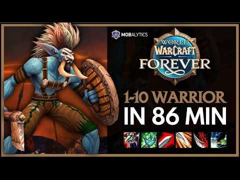 Troll Warrior is BROKEN in WoW Forever (1–10 in 86min)