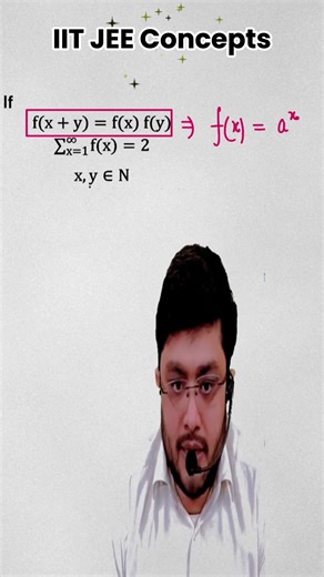 Functional Equations Trick: Solve f(x+y) = f(x) f(y) in Seconds | JEE 2026 Maths #Shorts #JEEMains