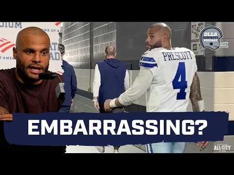 Dak Prescott Responds To Worker At AT&T Stadium Calling Cowboys’ Loss “Embarrassing”