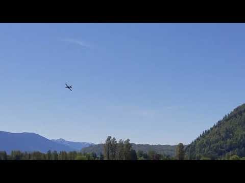 Rc turbine blowout and safe landing