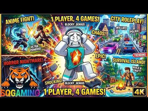 🎮 Play Every Game Genre in Roblox – From Chill to Intense in One Video! 🔥#roblox #funny #challenge