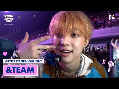&TEAM 's ARTIST STAGE HIGHLIGHT🍀 | KCON JAPAN 2026