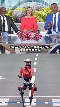 Humanoid Robots Race Against Humans in Beijing Half-Marathon