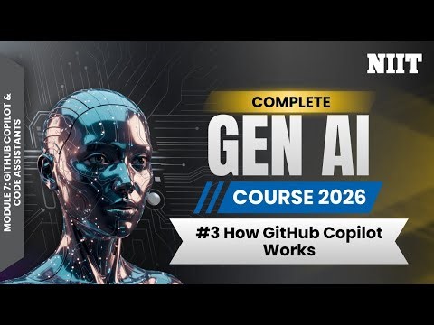 Basic Programming Using GitHub Copilot: Code Faster with AI Autocomplete | NIIT GenAI Course M7S3