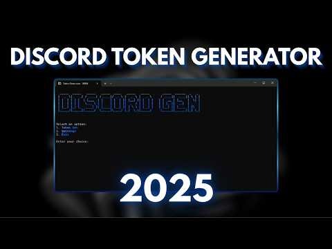 NEW Discord Nitro Token Generator is Insane 2026 How To Use It