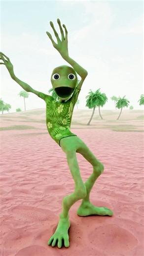 👽 Funny Alien Dance in Desert | Hilarious CGI Shorts #shorts #entertainment