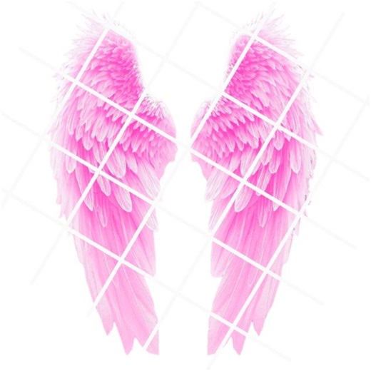 Transparent Pink Angel Wings PNG | High Resolution 5400x4500px Clipart | Memorial Wings Overlay | Digital Sublimation Design | Spiritual Art - Etsy