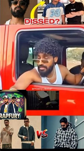 Emiway Bantai vs KR$NA 😱 Biggest Rap Clash Ever | Who is Real #rapfury #emiwabantai #shorts