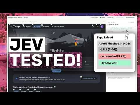 Jev (Fully Tested) + Browser Use: FASTEST AI Agent I'VE TRIED YET!